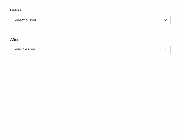 Demo of combobox component
